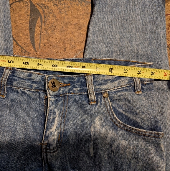 One Teaspoon Trashed Free Birds Ripped Jeans 24 - Picture 9 of 10
